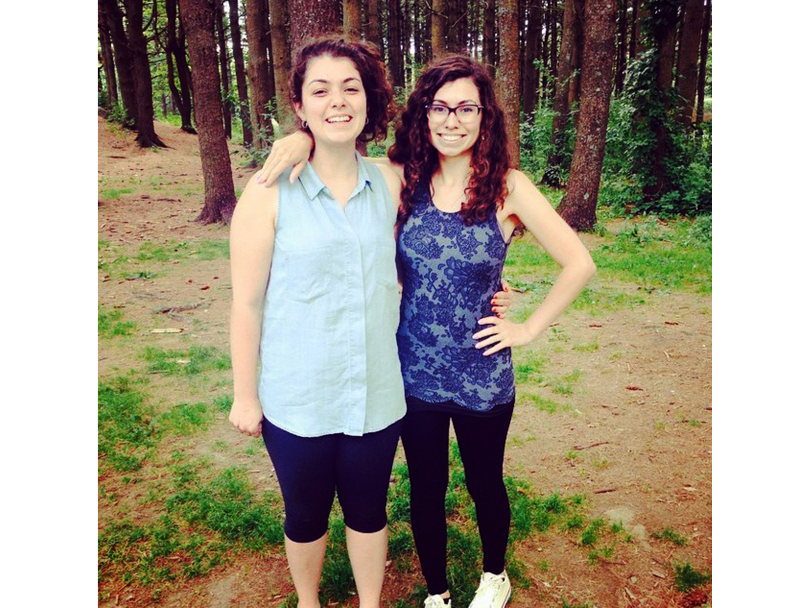 Emalie and Sara